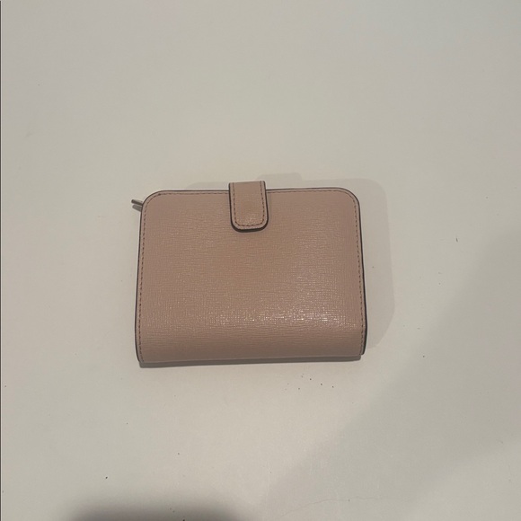 Furla leather tan small zip around and snap wallet - Picture 2 of 9